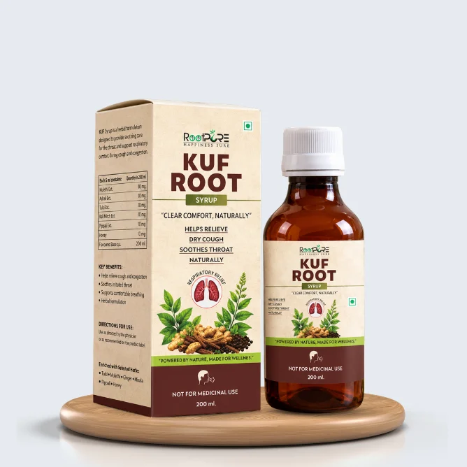 Kuf Root Syrup (Dry) - 200 ml