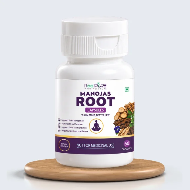 Manojas Root Capsules - 60 Cap